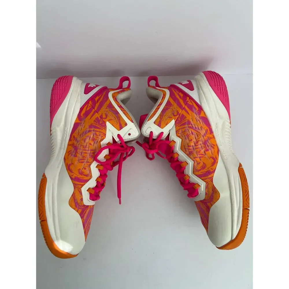 Moolah Kicks Neovolt Pro v2 Orange Pink Basketball Shoes Womens Size 7